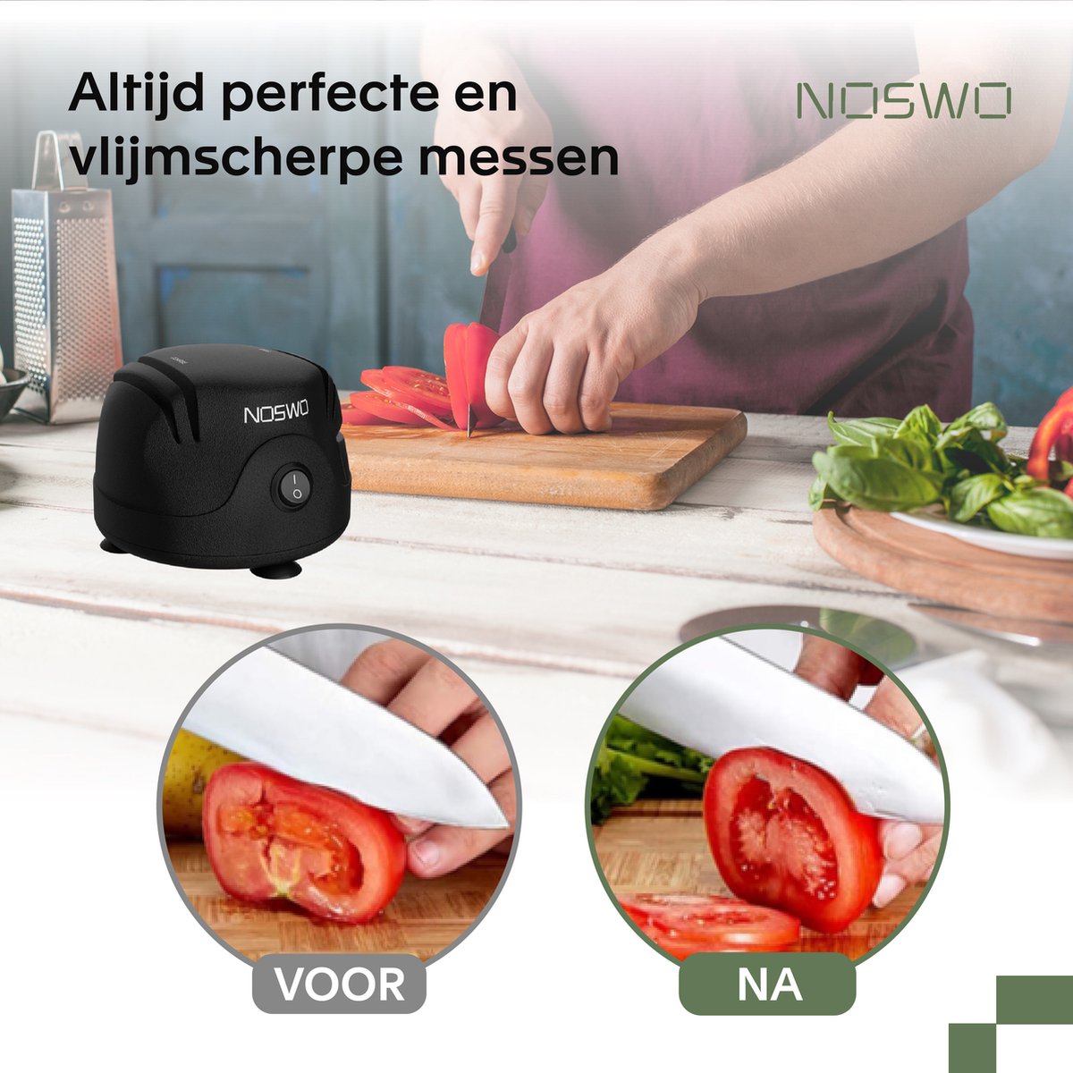 Messenslijper met 3 Snelheden – Voor Messen & Scharen
