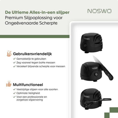 Messenslijper met 3 Snelheden – Voor Messen & Scharen