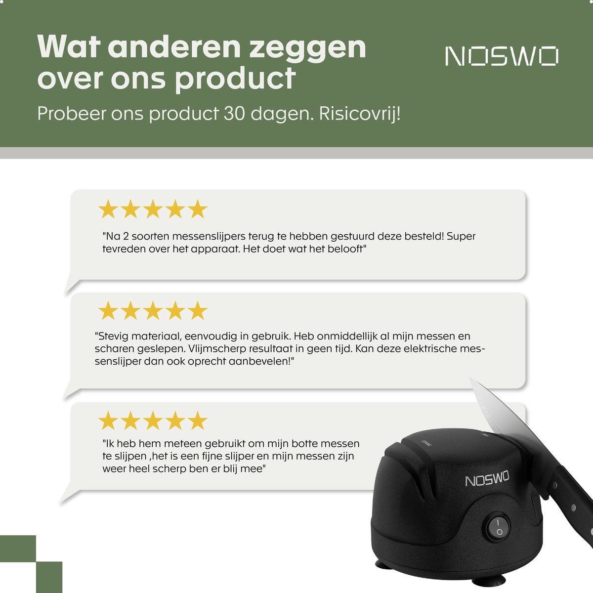 Messenslijper met 3 Snelheden – Voor Messen & Scharen